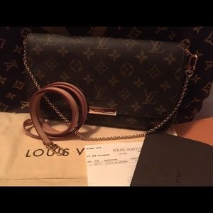 💯Authentic LV Favorite MM bag